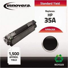 innovera - Black Toner Cartridge - Use with HP LaserJet P1002, P1003, P1004, P1005, P1006 - Strong Tooling