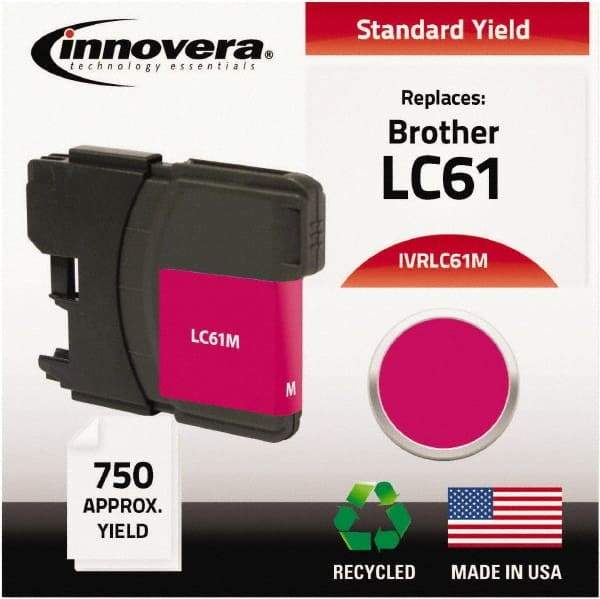 innovera - Magenta Inkjet Printer Cartridge - Use with Brother DCP-165C, 385C, 585CW, MFC-290C, 490CW, 5490CW, 6490CW, 790CW, 990CW - Strong Tooling