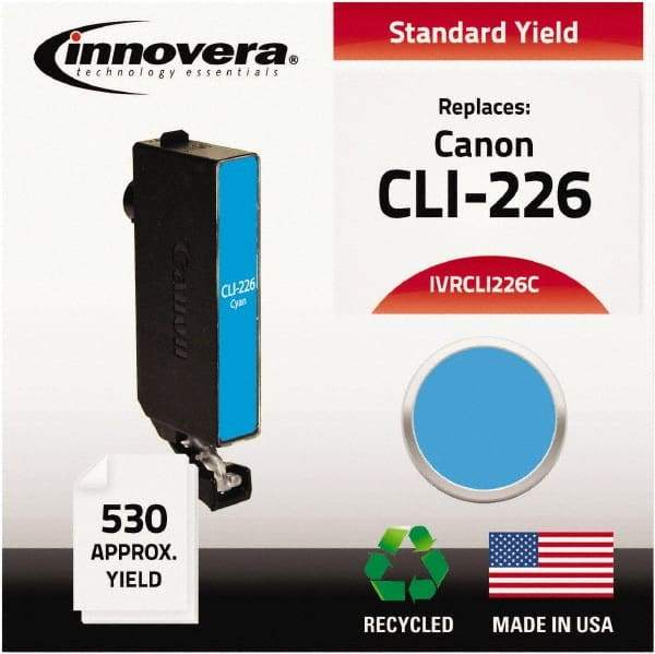 innovera - Cyan Inkjet Printer Cartridge - Use with Canon PIXMA iP4820, iX6520, MG5120, MG5220, MG6120, MG8120, MX882, MX892 - Strong Tooling