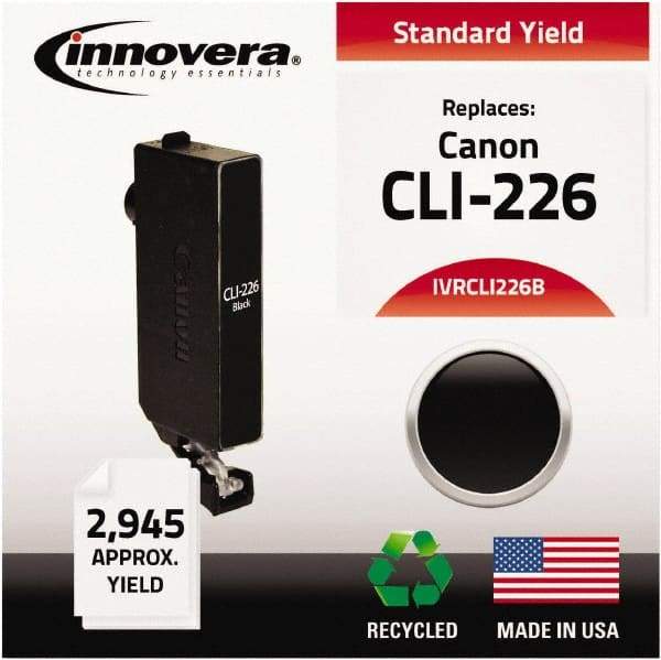 innovera - Black Inkjet Printer Cartridge - Use with Canon PIXMA iP4820, iX6520, MG5120, MG5220, MG6120, MG8120, MX882, MX892 - Strong Tooling