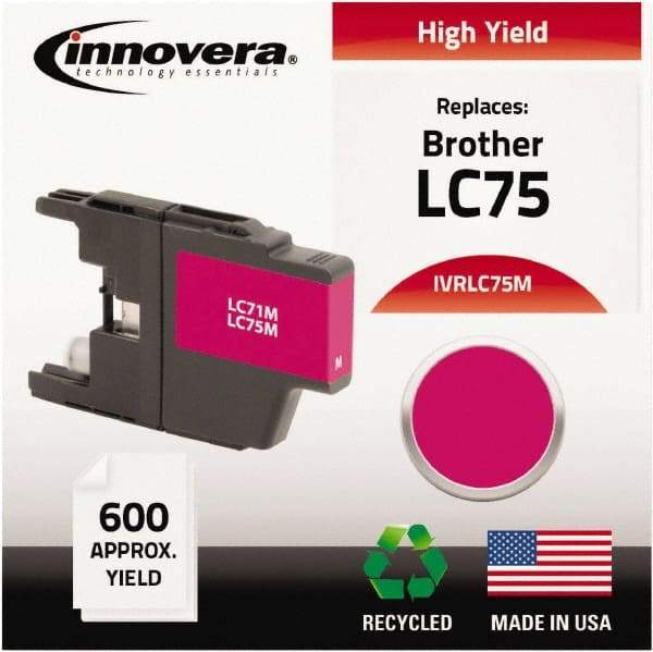 innovera - Magenta Inkjet Printer Cartridge - Use with Brother MFC-J6510DW, MFC-J6710DW, MFC-J6910DW, MFC-J825DW, MFC-J835DW - Strong Tooling