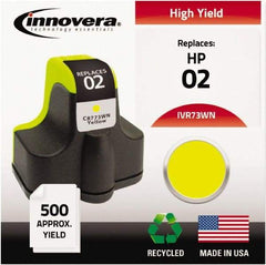 innovera - Yellow Inkjet Printer Cartridge - Use with HP Photosmart C5180, C6180, C7180, D6160, D7145, D7155, D7160, D7345, D7355, D7360, 3110, 3210, 3310, 8250 - Strong Tooling