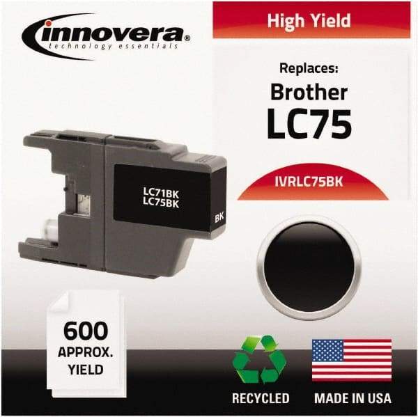 innovera - Black Inkjet Printer Cartridge - Use with Brother MFC-J6510DW, MFC-J6710DW, MFC-J6910DW, MFC-J825DW, MFC-J835DW - Strong Tooling