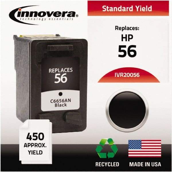 innovera - Black Ink Cartridge - Use with HP Deskjet 450, 5150, 5550, 5650, 5850, 9650, 9670, 9680, Digital Copier Printer 410, Officejet 6110 - Strong Tooling