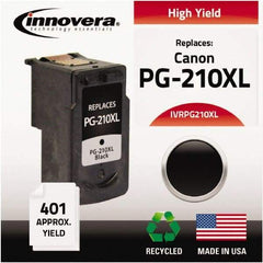 innovera - Black Inkjet Printer Cartridge - Use with Canon PIXMA iP2702, MP240, MP250, MP480, MP490, MX300, MX320, MX330 - Strong Tooling