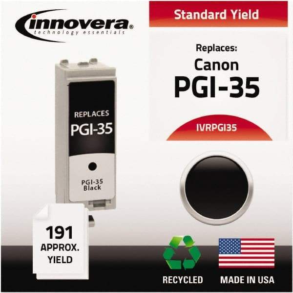 innovera - Black Inkjet Printer Cartridge - Use with Canon PIXMA iP100 - Strong Tooling