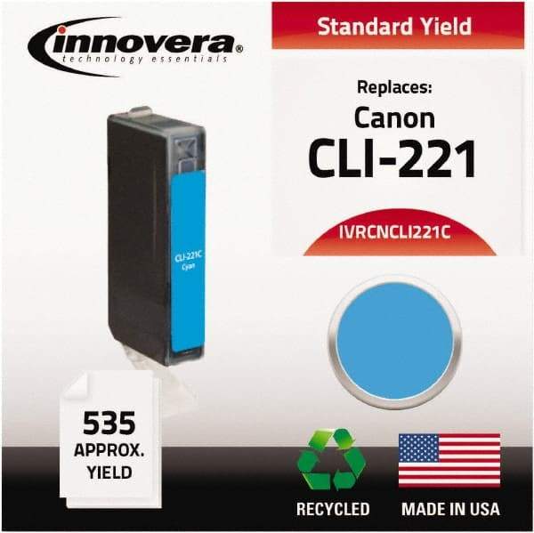 innovera - Cyan Inkjet Printer Cartridge - Use with Canon PIXMA iP3600, iP4600, iP4700, MP560, MP620, MP640, MP980, MP990, MX860, MX870 - Strong Tooling