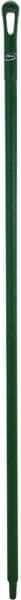 Vikan - 59 x 1-1/4" Polypropylene Squeegee Handle - European Threaded Connection, Green - Strong Tooling