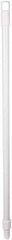 Remco - 36 x 1" Fiberglass Squeegee Handle - European Threaded Connection, White - Strong Tooling