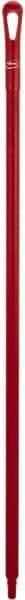 Vikan - 51 x 1-1/4" Polypropylene Squeegee Handle - European Threaded Connection, Red - Strong Tooling