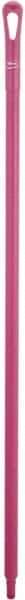 Vikan - 51 x 1-1/4" Polypropylene Squeegee Handle - European Threaded Connection, Pink - Strong Tooling