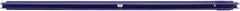 Vikan - 24" Rubber Blade Squeegee Refill - Double Edge, Purple, Plastic Holder - Strong Tooling