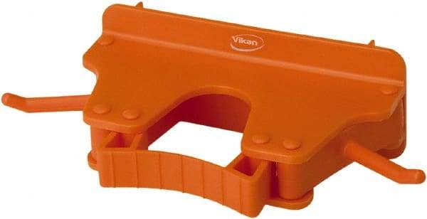 Vikan - 22 Lb Capacity, 3-5/32" Projection, Polypropylene/Rubber Wall Strip Organizer - 6-5/32" OAL - Strong Tooling