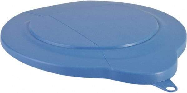 Vikan - 1.5 Gal Polypropylene Pail Lid - Blue, For Use with 5690 - Strong Tooling