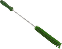 Vikan - 3/4" Diam Polyester Valve Brush - 19-5/8" OAL, 5-3/4" Head Length, Polypropylene & Stainless Steel Handle - Strong Tooling