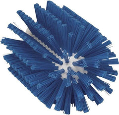 Vikan - 3" Diam Polyester Tube Brush - 6-1/4" OAL, 5-1/4" Head Length, Polypropylene Handle - Strong Tooling