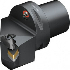 Walter - 138° Lead Angle, Indexable Turning Toolholder - 74mm OAL, Series DDUN-CAPTO-AUSSEN - Strong Tooling