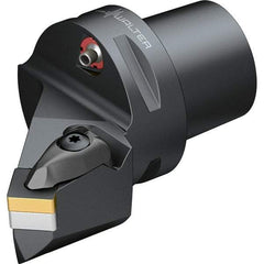 Walter - 45° Lead Angle, Indexable Turning Toolholder - 102.24mm OAL, Series DSSN-CAPTO-AUSSEN - Strong Tooling