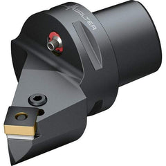 Walter - 45° Lead Angle, Indexable Turning Toolholder - 102.48mm OAL, Series PSSN-CAPTO-AUSSEN - Strong Tooling