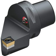 Walter - 95° Lead Angle, Indexable Turning Toolholder - 59mm OAL, Series SCLC-CAPTO-AUSSEN - Strong Tooling