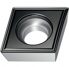 CCMT09T308-FM6 WSM20S Turning Insert TiAlN+Al2O3+(Al) Finish, Neutral, 9.67mm Long, 9.53mm Inscribed Circle, 0.8mm Corner Radius, 3.97mm Thick, 80° Rhombic 80, Series CCMT-FM6