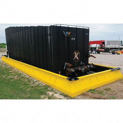 UltraTech - 3,978 Gal Polyethylene Containment Berm System - 1' High x 49' Wide x 10" Long - Strong Tooling