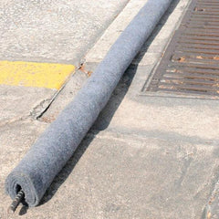 UltraTech - 3.3 Gal, 8' Long, 3" Diam, Ultra-X-TEX Trench Filter Boom - Stormwater & Construction, Gray - Strong Tooling