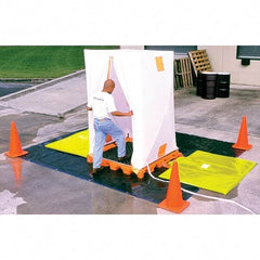 UltraTech - 176 Gal Sump, 6,000 Lb Capacity, Linear Low-Density Polyethylene Decon Deck, Hospital Model - 61-1/4" Long x 52" Wide x 5-3/4" High - Strong Tooling