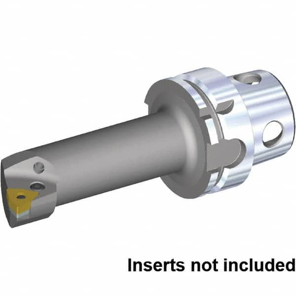 Kennametal - Right Hand Cut, 63mm Min Bore Diam, Size KM4X63 Steel Modular Boring Cutting Unit Head - 144.05mm Max Bore Depth, Through Coolant, Compatible with WN.. 432, WN.. 080408 - Strong Tooling