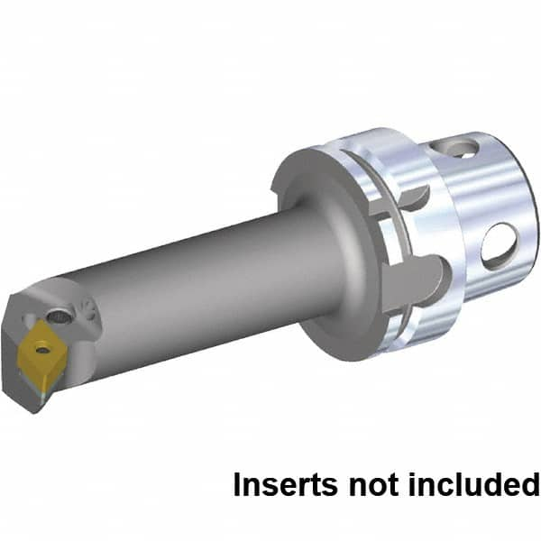 Kennametal - Left Hand Cut, 40mm Min Bore Diam, Size KM4X63 Steel Modular Boring Cutting Unit Head - 112.27mm Max Bore Depth, Through Coolant, Compatible with DN.. 442, DN.. 150608 - Strong Tooling