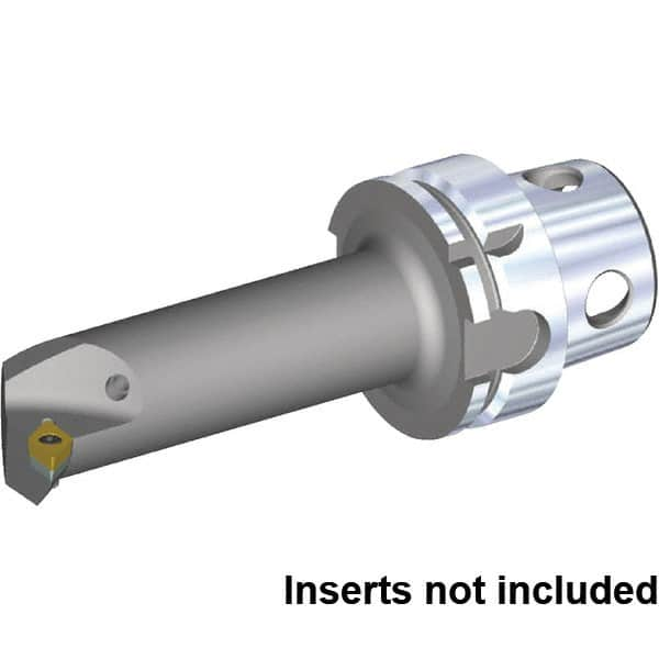 Kennametal - Right Hand Cut, 40mm Min Bore Diam, Size KM4X63 Steel Modular Boring Cutting Unit Head - 112.27mm Max Bore Depth, Through Coolant, Compatible with DC..3252, DC.. 11T308 - Strong Tooling