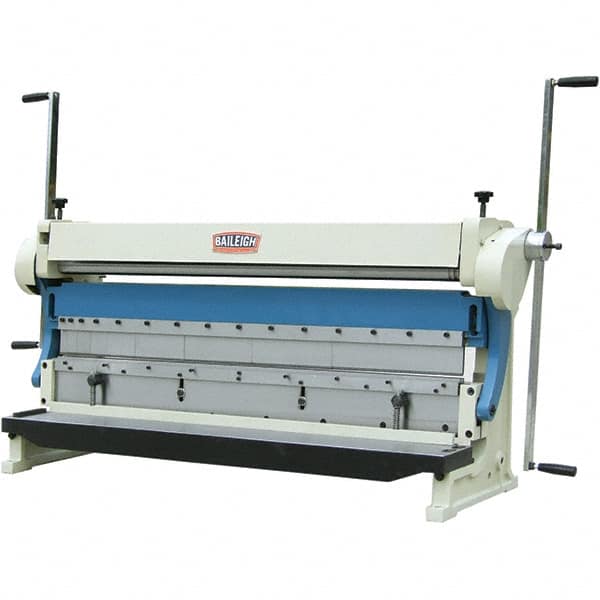 Baileigh - Combination Roller, Shear & Brake Machines Maximum Mild Steel Shearing Capacity (Gauge): 16 Maximum Mild Steel Bending Capacity (Gauge): 16 - Strong Tooling