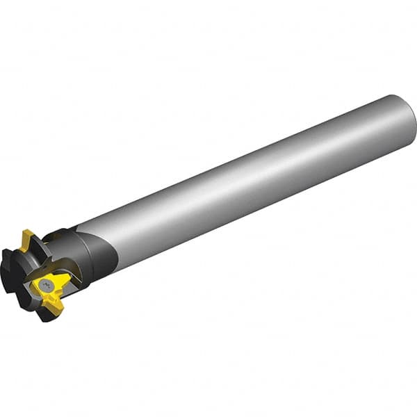 Vargus - 1.32" Cut Diam, 4.43" Max Depth of Cut, 3/4" Shank Diam, Internal/External Indexable Thread Mill - Insert Style 3LI, 3/8" Insert Size, 3 Inserts, Toolholder Style CTM SC, 6.929" OAL - Strong Tooling