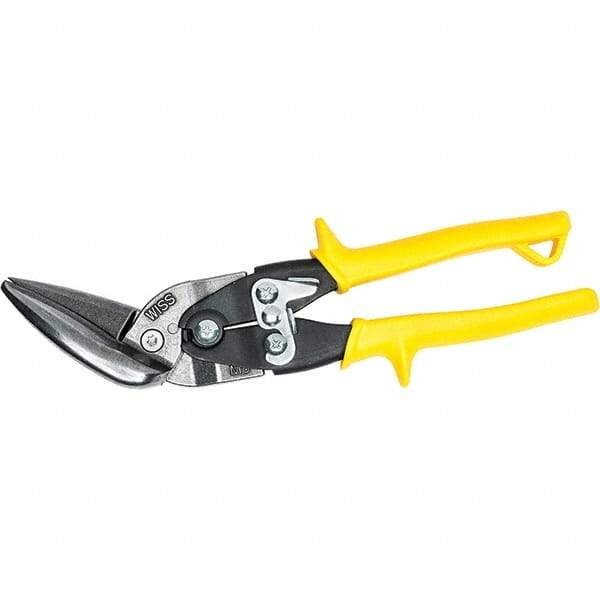 Wiss - 3" Length of Cut, Straight Pattern Offset Aviation Snip - 11" OAL, Ergonomic Comfort Handle, 18 AWG Steel Capacity - Strong Tooling