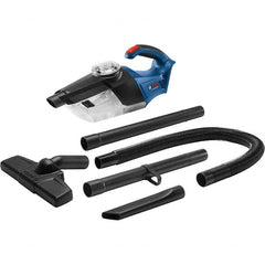 Bosch - Cordless Battery Vacuum Cleaner - 18 Volts, 6.3 Amps, 113 Watts, 2.9 Lb, Accessories Included - Strong Tooling