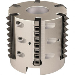 Vargus - 57.94mm Cut Diam, 200mm Max Hole Depth, 27mm Shank Diam, Internal/External Indexable Thread Mill - Insert Style R41, 6 Inserts, Toolholder Style RTMC-D, 50mm OAL - Strong Tooling