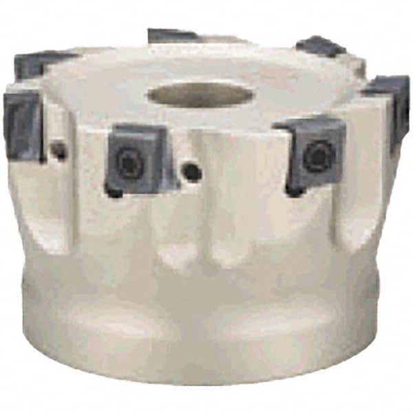 Tungaloy - 2-1/2" Cut Diam, 3/4" Arbor Hole Diam, Indexable Square-Shoulder Face Mill - Strong Tooling