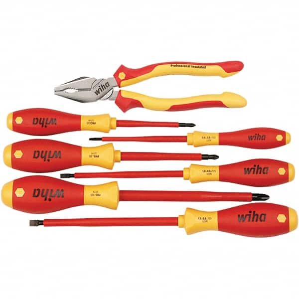 Wiha - 7 Piece Insulated Hand Tool Set - Strong Tooling