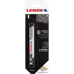 Lenox - Jig Saw Blades Blade Material: Bi-Metal Blade Length (Inch): 3-1/2 - Strong Tooling