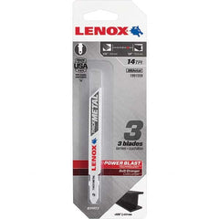 Lenox - Jig Saw Blades Blade Material: Bi-Metal Blade Length (Inch): 3-5/8 - Strong Tooling