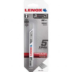 Lenox - Jig Saw Blades Blade Material: Bi-Metal Blade Length (Inch): 3-5/8 - Strong Tooling