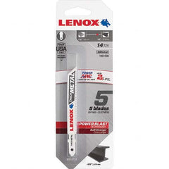 Lenox - Jig Saw Blades Blade Material: Bi-Metal Blade Length (Inch): 3-5/8 - Strong Tooling