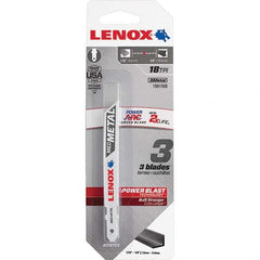 Lenox - Jig Saw Blades Blade Material: Bi-Metal Blade Length (Inch): 3-5/8 - Strong Tooling