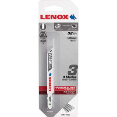 Lenox - Jig Saw Blades Blade Material: Bi-Metal Blade Length (Inch): 3-5/8 - Strong Tooling