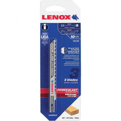 Lenox - Jig Saw Blades Blade Material: Bi-Metal Blade Length (Inch): 4 - Strong Tooling