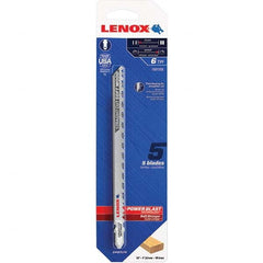 Lenox - Jig Saw Blades Blade Material: Bi-Metal Blade Length (Inch): 6 - Strong Tooling