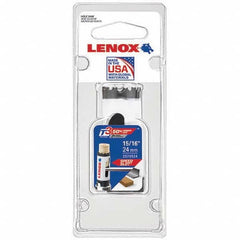 Lenox - Hole Saws Saw Diameter (mm): 1.50 Saw Diameter (Inch): 1-1/16 - Strong Tooling