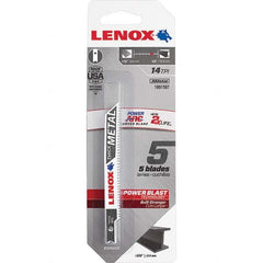 Lenox - Jig Saw Blades Blade Material: Bi-Metal Blade Length (Inch): 3-5/8 - Strong Tooling