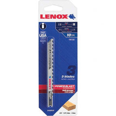 Lenox - Jig Saw Blades Blade Material: Bi-Metal Blade Length (Inch): 4 - Strong Tooling