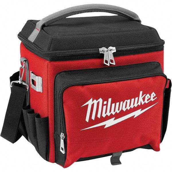 Milwaukee Tool - 21.65 Qt Cooler Bag - 1680D Ballistic Nylon, Red/Black - Strong Tooling